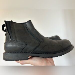 Men’s Black Leather Harley Davidson Boots